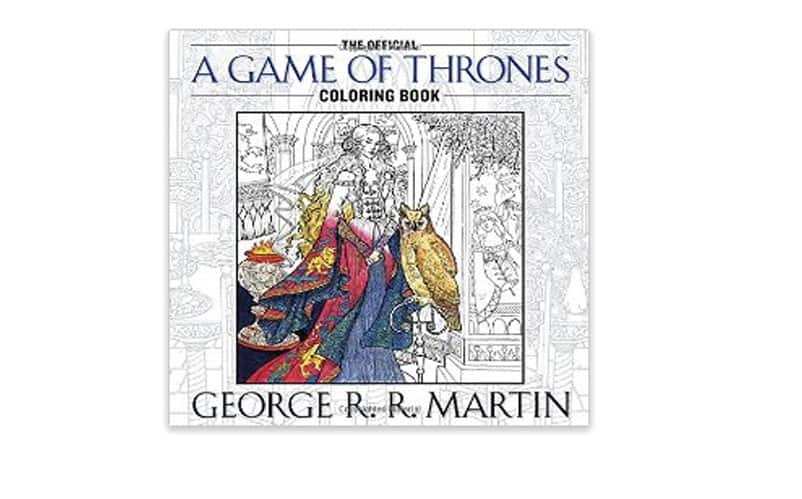 game of thrones coloring book