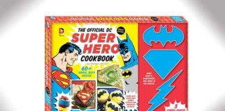 dc super hero cookbook