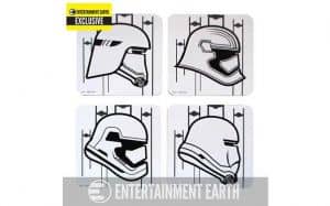 Star Wars stormtrooper coasters