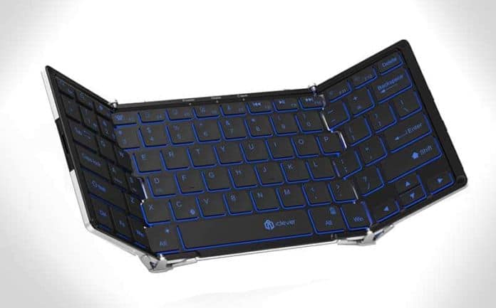 iclever bluetooth foldable keyboard