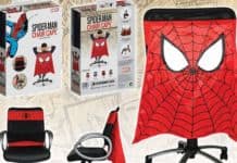 spider-man chair cape