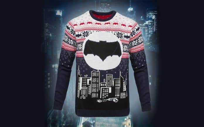batman ugly christmas sweater