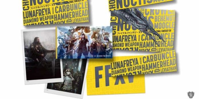 Final Fantasy XV Art Book Release Date December 2017