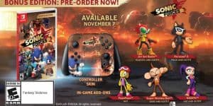 Sonic Forces Release Date November 2017