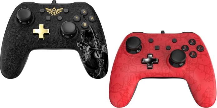 Nintendo Switch Zelda and Mario Themed Controllers