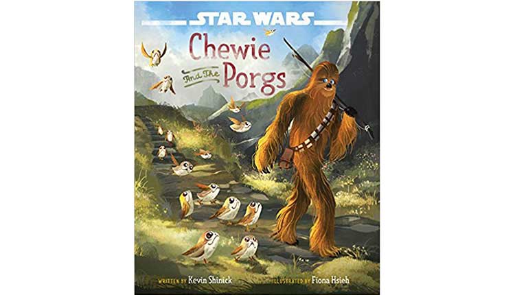 chewie and the porgs