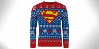 superman christmas sweater