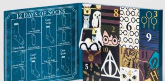 Harry Potter 12 Days of Socks Set