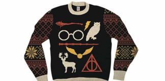 harry potter christmas sweater