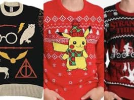 nerdy christmas sweaters
