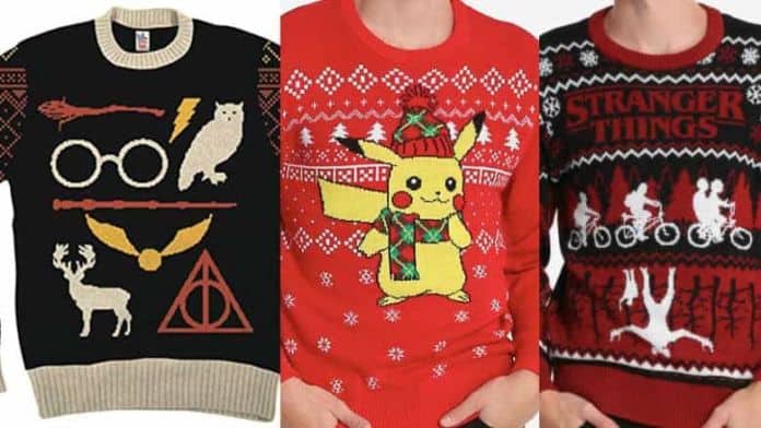 nerdy christmas sweaters
