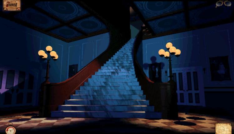 A screenshot of gameplay from 7th Guest
