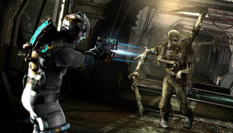 A screenshot of Dead Space gameplay