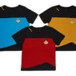Star Trek TNG Unifrom Toddler Shirts