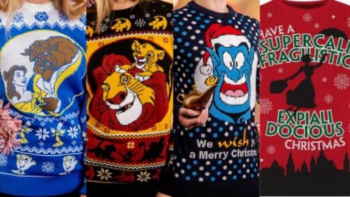 Disney Christmas Sweaters Available Now