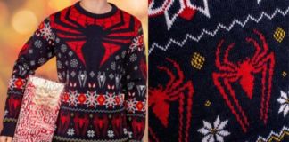 spider-man christmas sweater