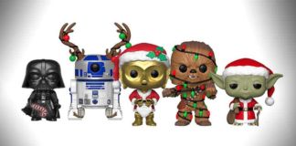 Star Wars Holiday Funkos