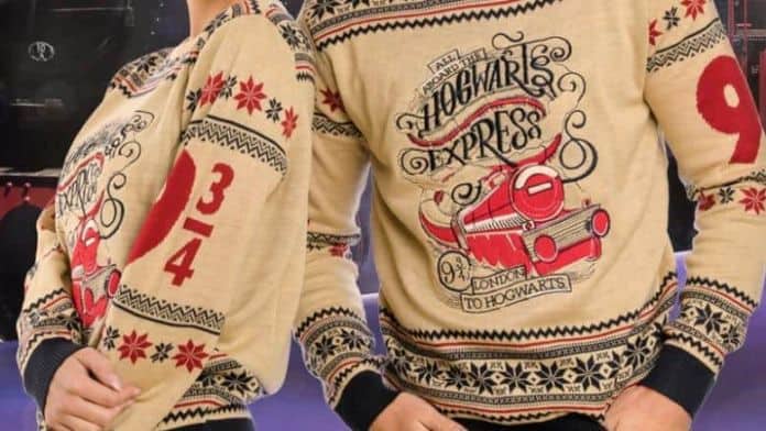 Harry Potter Hogwarts Express Christmas Sweater