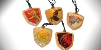 game of thrones house crest christmas lights
