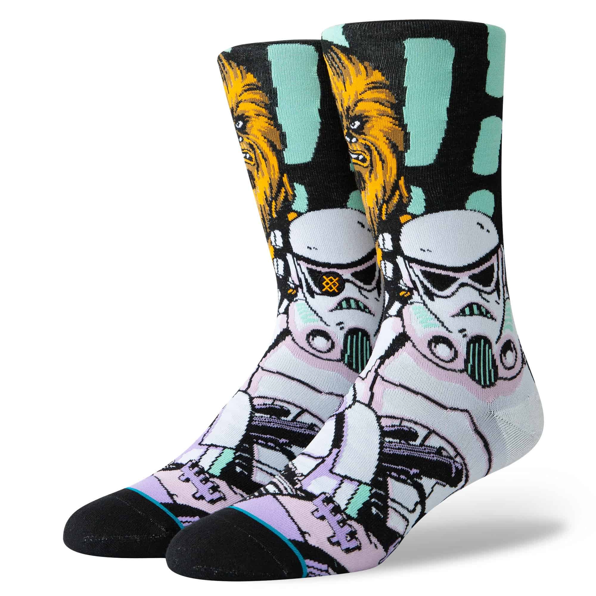 I love you Fandom Death star and back Socks Star Wars sock comfortable cotton