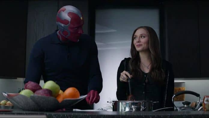 Vision and Scarlet Witch show