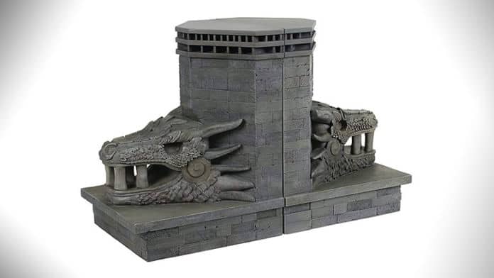 game of thrones Dragonstone Gate Bookends