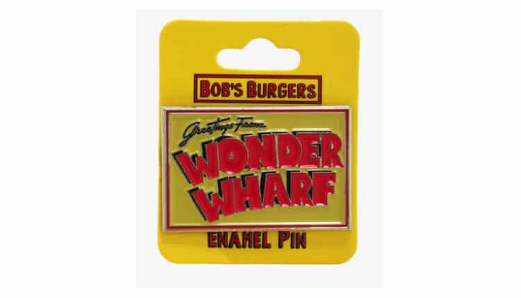 bob's burgers wonder wharf enamel pin