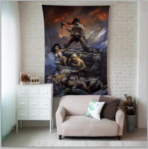 fire and ice tapestry