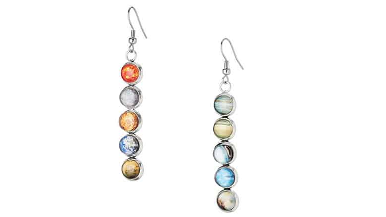 solar system earrings