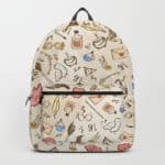 wizarding pattern backpack