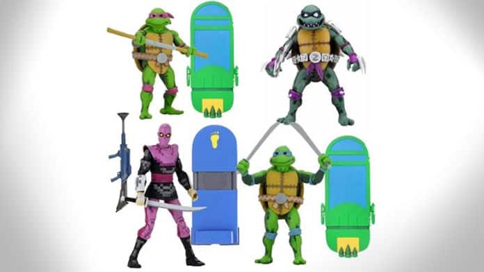 tmnt turtles in time action figures
