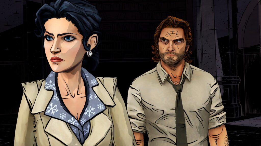 snow and bigby