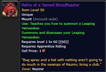 reins of tamed bloodfeaster