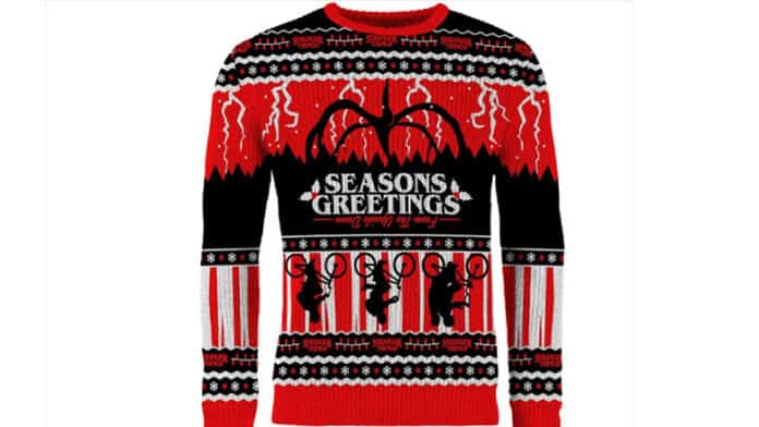 stranger things christmas sweater