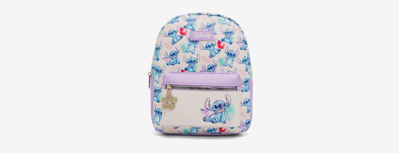 lavendar stitch backpack